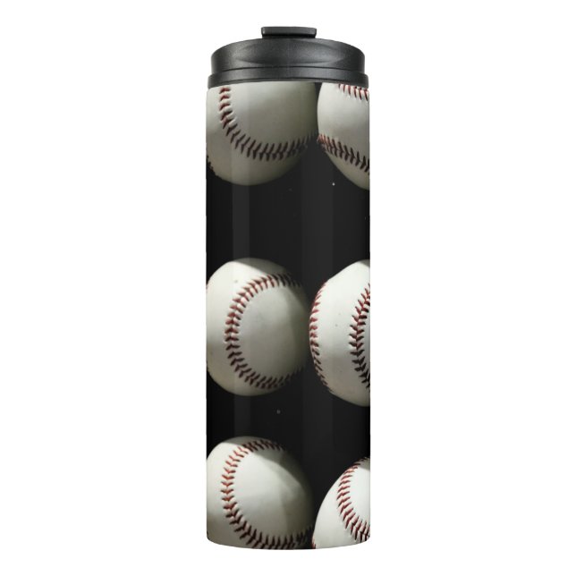 Baseballs Thermal Tumbler (Front)