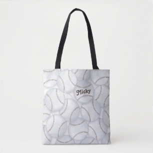 Baseballs    tote bag