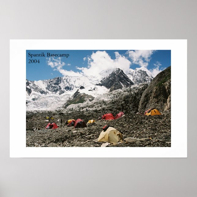 Basecamp at 4,200m poster (Front)