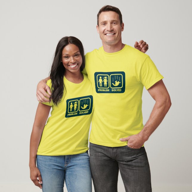 BASEJUMPING PROBLEM SOLVED T-Shirt (Unisex)