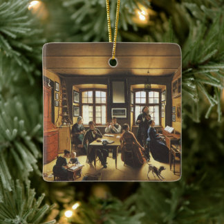 Basel Family Concert by Sebastian Gutzwiller Ceramic Tree Decoration