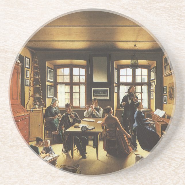 Basel Family Concert by Sebastian Gutzwiller Coaster (Front)