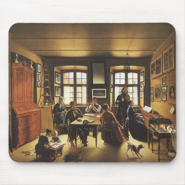 Basel Family Concert by Sebastian Gutzwiller Mouse Mat (Front)