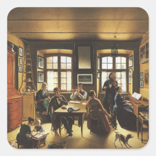 Basel Family Concert by Sebastian Gutzwiller Square Sticker