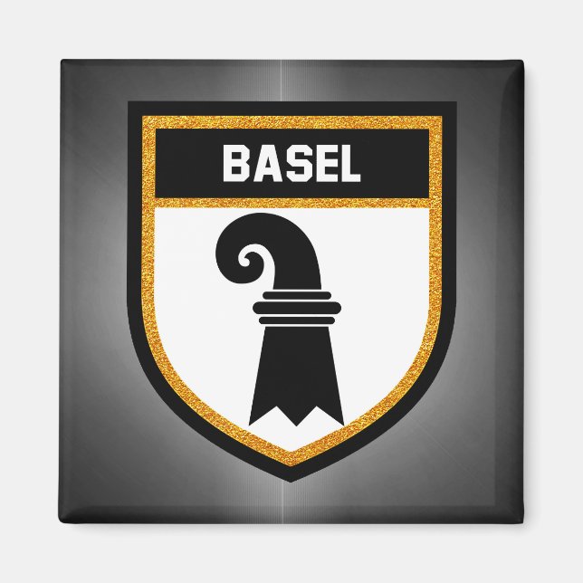 Basel  Flag Magnet (Front)