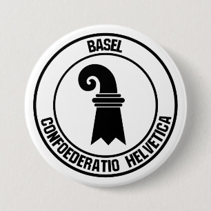 Basel Round Emblem 7.5 Cm Round Badge