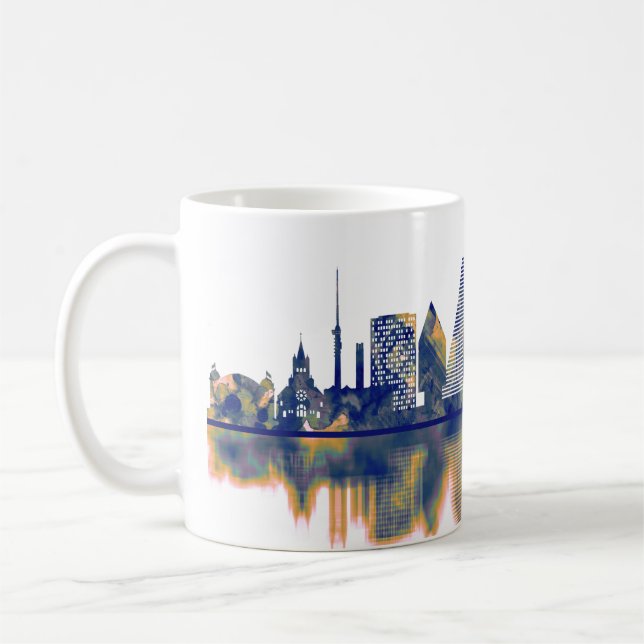 Basel Skyline Coffee Mug (Left)