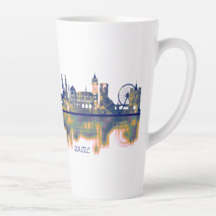 Basel Skyline Latte Mug