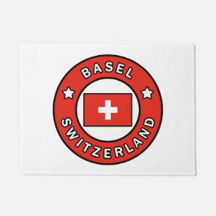 Basel Switzerland Doormat