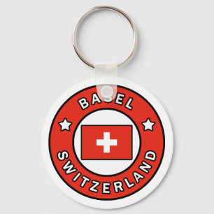 Basel Switzerland Key Ring