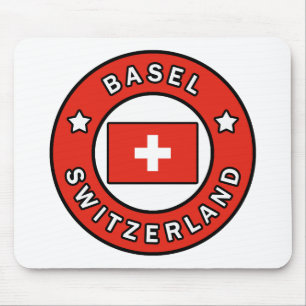 Basel Switzerland Mouse Mat