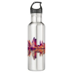 Basel Switzerland Skyline 710 Ml Water Bottle