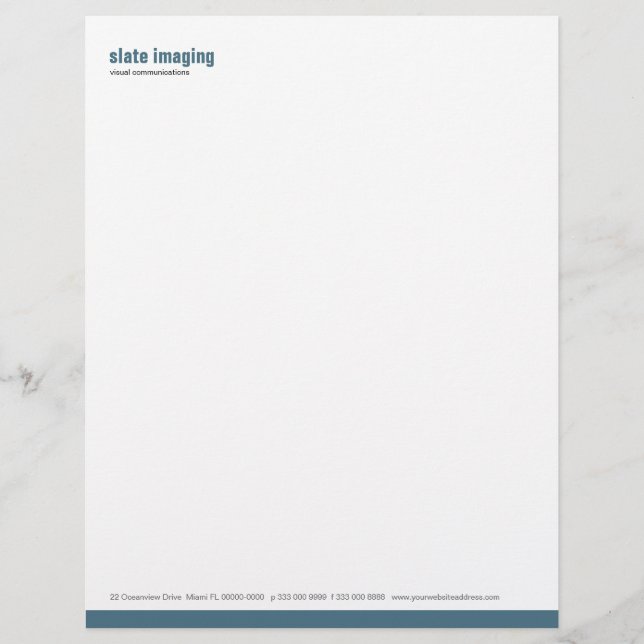 Baseline Panel Slate Letterhead (Front)