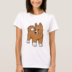 basenji cartoon T-Shirt