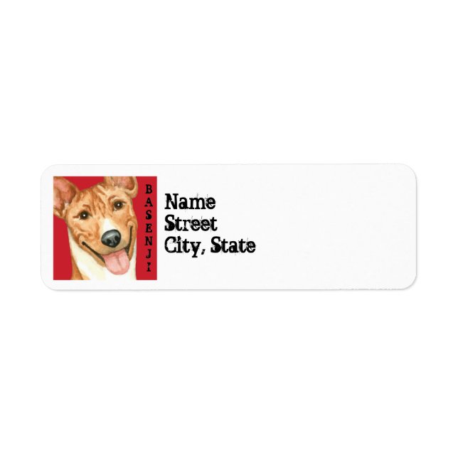 Basenji Colour Block (Front)