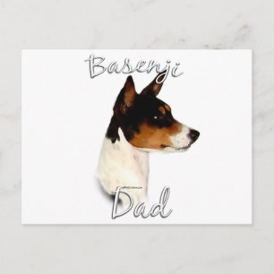 Basenji Dad 2 Postcard