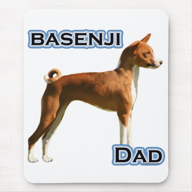 Basenji Dad 4 Mouse Mat (Front)