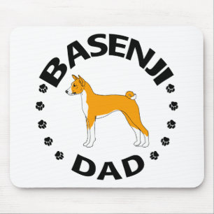 Basenji Dad Mouse Mat