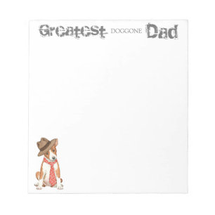 Basenji Dad Notepad