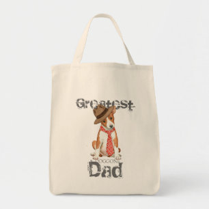 Basenji Dad Tote Bag