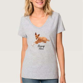 Basenji Dog Mom T-Shirt