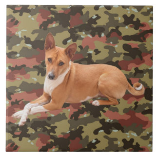 Basenji Dog  Tile