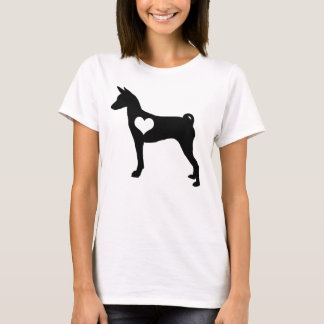 Basenji Heart T-Shirt