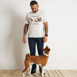 Basenji Hound Property of Dog Breed T-Shirt<br><div class="desc">This design was created though digital art. You may change the style of this shirt by choosing More > under the style option. It may be personalised in the area provide or customising by choosing the click to customise further option and changing the name, initials or words. You may also...</div>