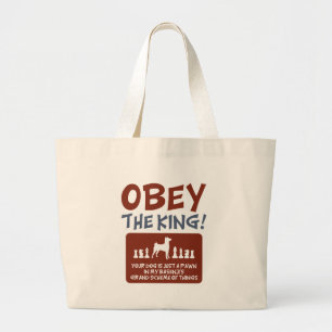 Basenji Large Tote Bag