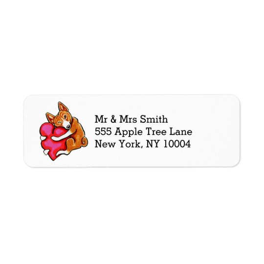 Basenji Love Return Address Label