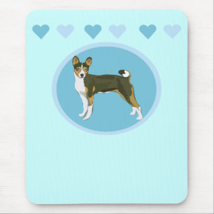Basenji Mouse Mat