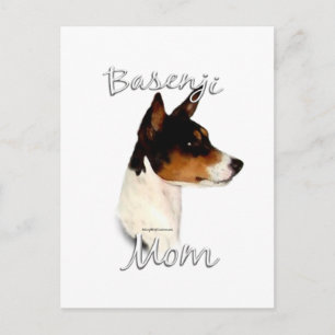 Basenji Mum 2 Postcard