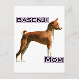Basenji Mum 4 Postcard
