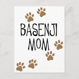 Basenji Mum Postcard