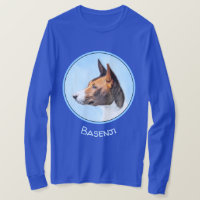 Basenji Painting - Cute Original Art