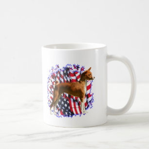 Basenji Patriot Coffee Mug