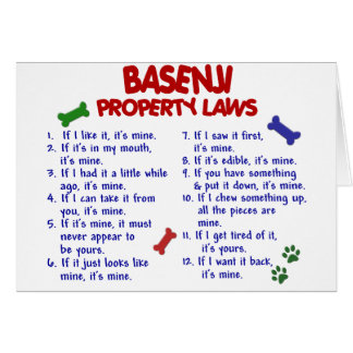 BASENJI Property Laws 2