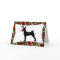 Basenji Reindeer Christmas Card