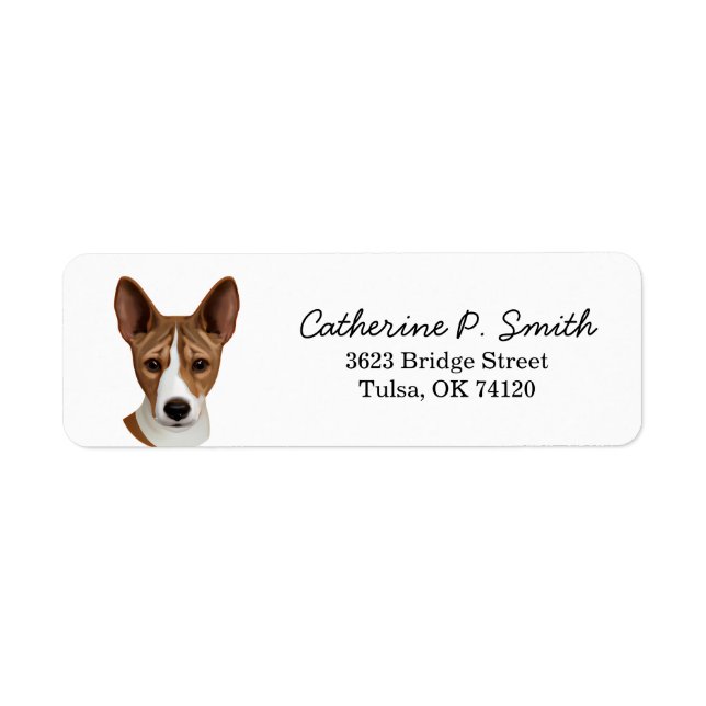 Basenji Return Address (Front)