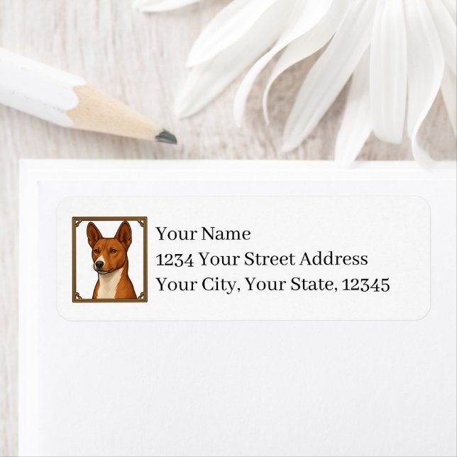 Basenji Return Address Labels (Insitu)