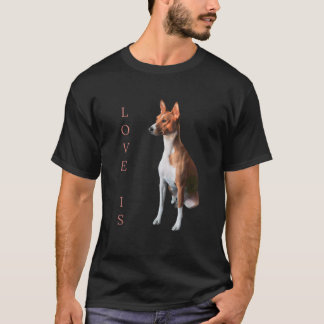 Basenji Shirt Women Men Kids Love Dog Mum Dad Pet 
