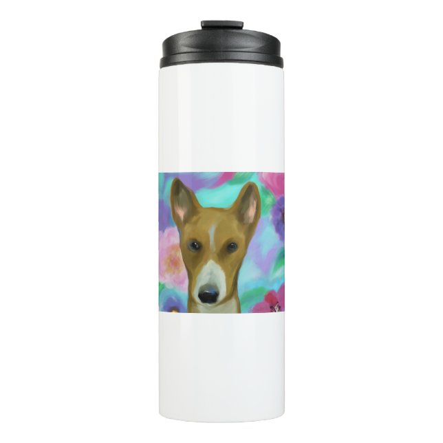 Basenji Thermal Tumbler (Front)