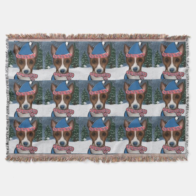 BASENJI               THROW BLANKET (Front)