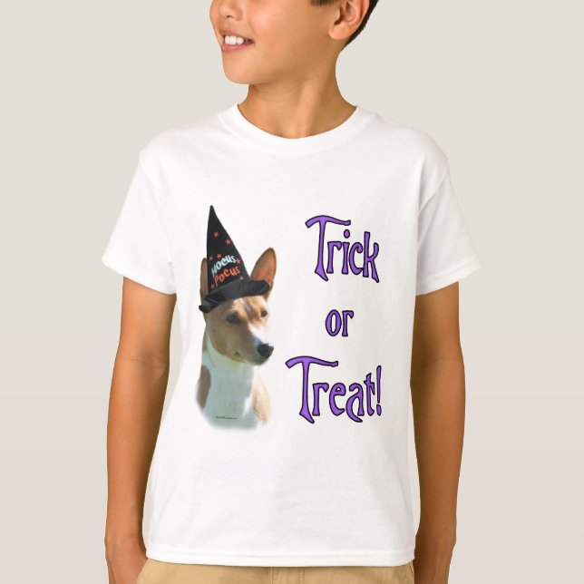Basenji Trick T-Shirt (Front)