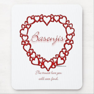 Basenji True Love Mouse Mat