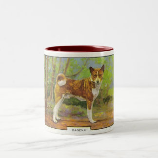 Basenji Two-Tone Coffee Mug