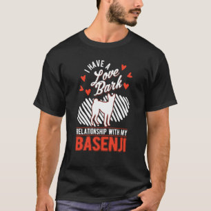 Basenji Valentine's Day Congo Terrier Basenji T-Shirt