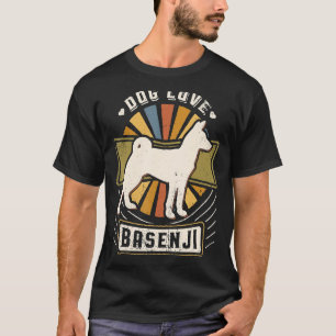 Basenji Vintage Classic Retro Dog T-Shirt