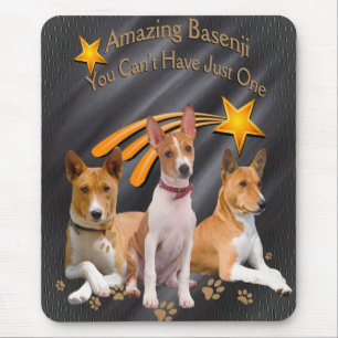 Basenji You Can't Have Just One Mousepad