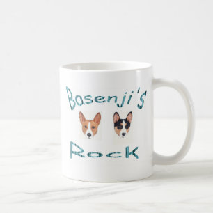 basenjis rock coffee mug